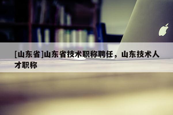 [山东省]山东省技术职称聘任，山东技术人才职称