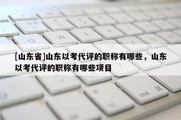 [山东省]山东以考代评的职称有哪些，山东以考代评的职称有哪些项目