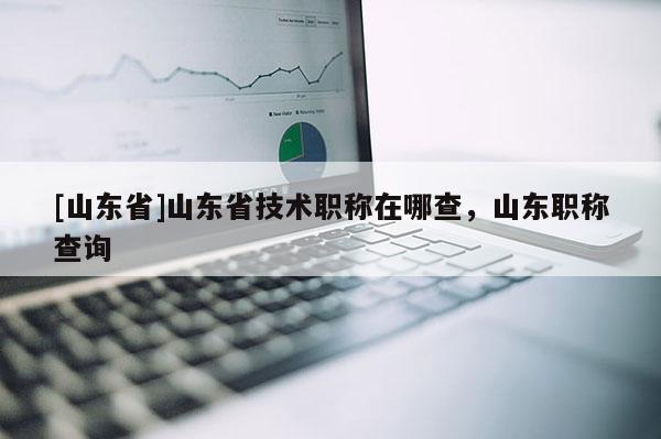 [山东省]山东省技术职称在哪查，山东职称查询
